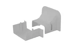 Rozeta ścienna ClimaConnect do kanału montażowego 100 mm - RAL 9010