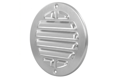 Kratka zewnętrzna okrągła 125 mm aluminiowa - aluminium anodowane