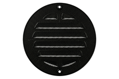 Kratka zewnętrzna okrągła 160 mm aluminiowa - RAL9005 30% połysk