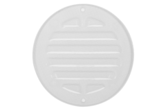Kratka zewnętrzna okrągła 200 mm aluminiowa - RAL9016