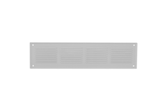 Kratka ścienna 300x100mm aluminium - RAL9016