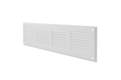 Kratka ścienna 300x100mm aluminium - RAL9016