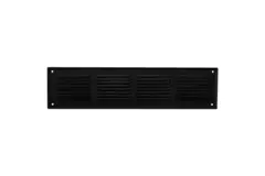 Nawiewnik ścienny 400x100mm aluminium - RAL9005 30% połysk