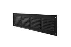 Nawiewnik ścienny 400x100mm aluminium - RAL9005 30% połysk