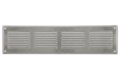 Siatka ścienna 300x100mm aluminium - niepowlekana
