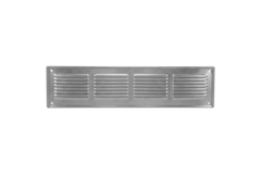Siatka ścienna 500x100mm aluminium - niepowlekana