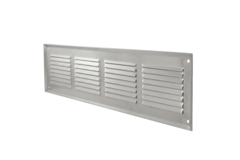Siatka ścienna 500x100mm aluminium - niepowlekana