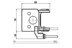 Wtykowy wyłącznik pomocniczy Belimo 1x zestyk przełączny - S1A