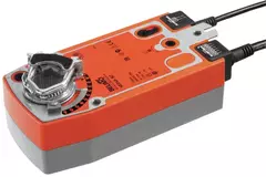 Siłownik zaworu obrotowego Belimo ze sprężyną powrotną 24 V - otwórz/zamknij - 10 Nm - NF24A-S2