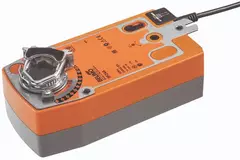 Siłownik zaworu obrotowego Belimo ze sprężyną powrotną 24 V - otwieranie/zamykanie - 20 Nm - SF24A