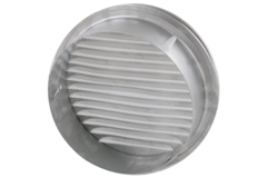 Kratka wentylacyjna okrągła 80 mm aluminium - EL-A-R80 ALU