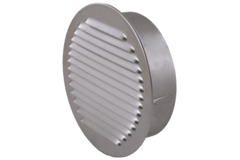 Kratka wentylacyjna okrągła 80 mm aluminium - EL-A-R80 ALU