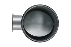 Ręczny zawór zwrotny Ø 125 mm do przewodu spiralnego