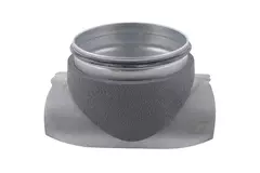 Siodło termoduct 90 stopni 125 mm