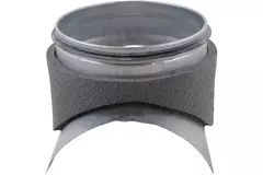 Siodło termoduct 90 stopni 125 mm