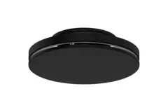 Nawiewnik sufitowy stalowy z okrągłym wylotem - 125 mm - RAL 9005