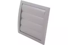 Kratka grawitacyjna nadciśnieniowa kratka wentylacyjna 150x150 średnica: 100 szara - ND10ZP
