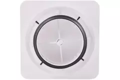 Zawór ClimaConnect Design kwadratowy Ø 125 mm – biały