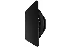 Zawór ClimaConnect Design kwadratowy Ø 125 mm – czarny