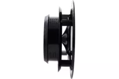 Zawór ClimaConnect Design okrągły, Ø 125 mm – czarny