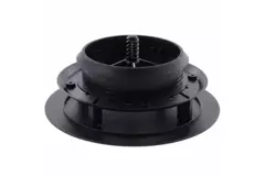 Zawór ClimaConnect Design okrągły, Ø 125 mm – czarny