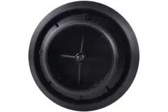 Zawór ClimaConnect Design okrągły, Ø 125 mm – czarny