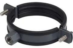 Metalowy uchwyt o średnicy 125 mm z gumą (wysyłka na koszt odbiorcy) RAL7016