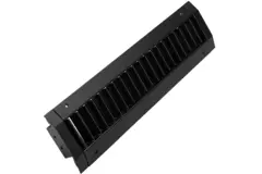 Kratka kanałowa ClimaConnect z pojedynczą regulacją, 1025 x 125 mm, do rur o średnicy od 315 do 900 mm – RAL 9005