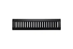 Kratka kanałowa ClimaConnect z pojedynczą regulacją, 1025 x 125 mm, do rur o średnicy od 315 do 900 mm – RAL 9005