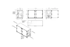 Centraly wentylacyjne Maxivent WTW z wymiennikiem przeciwprądowym o wydajności 2800 m³/h z baterią DX, poziome, z prawostronnym montażem – PHE 2800 H ODJR