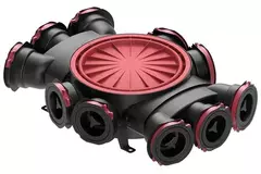 Skrzynka rozdzielcza powietrza Heatpex Aria (10 x 75 mm)