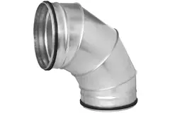 Kolano spiralne okrągłe 90° Ø 250 mm do przewodu spiralnego