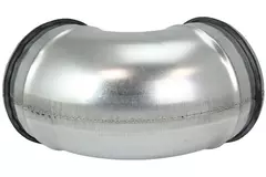Kolano spiralne okrągłe krótkie 90° Ø 100 mm do przewodu spiralnego
