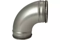 Kolano spiralne okrągłe 90° Ø 180 mm do przewodu spiralnego