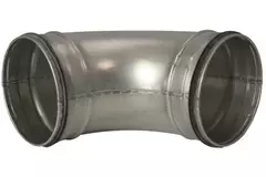 Kolano spiralne okrągłe 90° Ø 180 mm do przewodu spiralnego