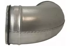 Kolano spiralne okrągłe 90° Ø 180 mm do przewodu spiralnego