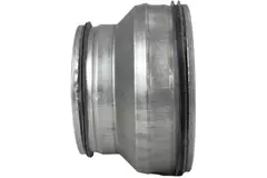 Redukcja od Ø 200 mm do Ø 125 mm do przewodu spiralnego