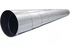 Kanał wentylacyjny średnica 125 mm długość 1,5 metra - okrągły ocynkowany