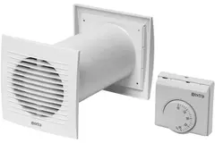 Wentylator Ø103 mm Biały z termostatem – SPKT100