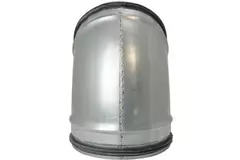 Kolano spiralne okrągłe 45° Ø 125 mm do przewodu spiralnego