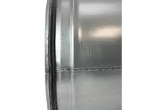 Kolano spiralne okrągłe 45° Ø 125 mm do przewodu spiralnego