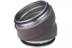 Izolowane kolano termoduct 30 stopni, średnica kolana 125 mm
