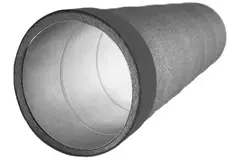 Izolowana rura spiro Thermoduct - średnica 200 mm - 1000 mm - warstwa izolacyjna 9 mm