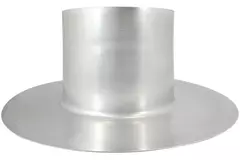 Aluminiowa płyta dachowa do izolowanego komina wentylacyjnego termoduct 125 mm