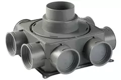 Rozdzielnica powietrza Ubbink DBOX 208V125 - 8 przyłączy
