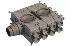Uniwersalna skrzynka rozdzielcza Ubbink DBOX - 16 przyłączy