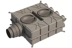 Uniwersalna skrzynka rozdzielcza Ubbink DBOX - 8 przyłączy