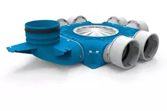 Rozdzielacz kompozytowy UniflexPlus 6x Ø90mm z króćcem pionowym Ø125mm