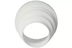 Plastikowa uniwersalna redukcja wentylacyjna dla średnic 80-150 mm VA80