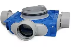 Podrozdzielnica wentylacyjna UniflexPlus 4x Ø90 mm z króćcem Ø125 mm